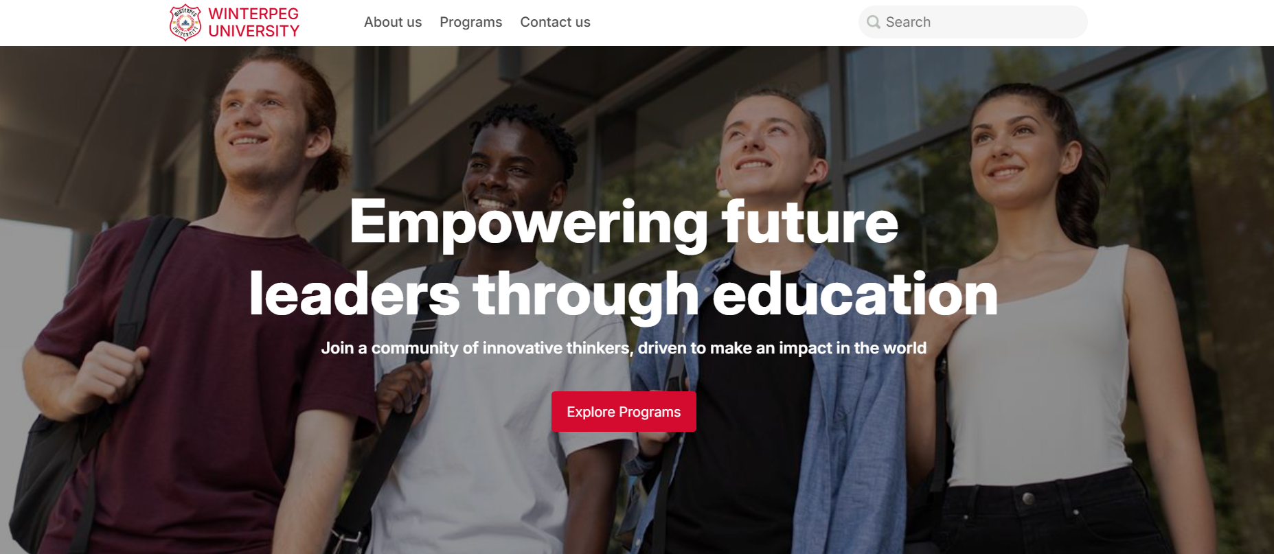 Winterpeg University Website